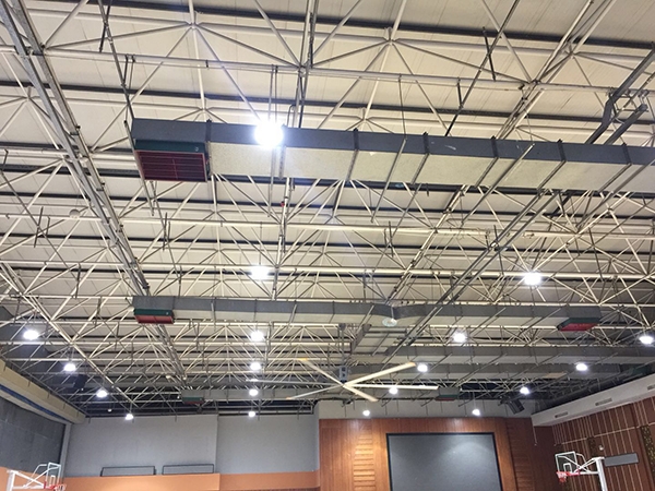 UFO工礦燈深圳籃球館應用案例