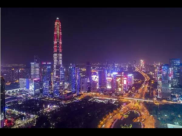 LED透明屏成城市景觀亮化點睛之作